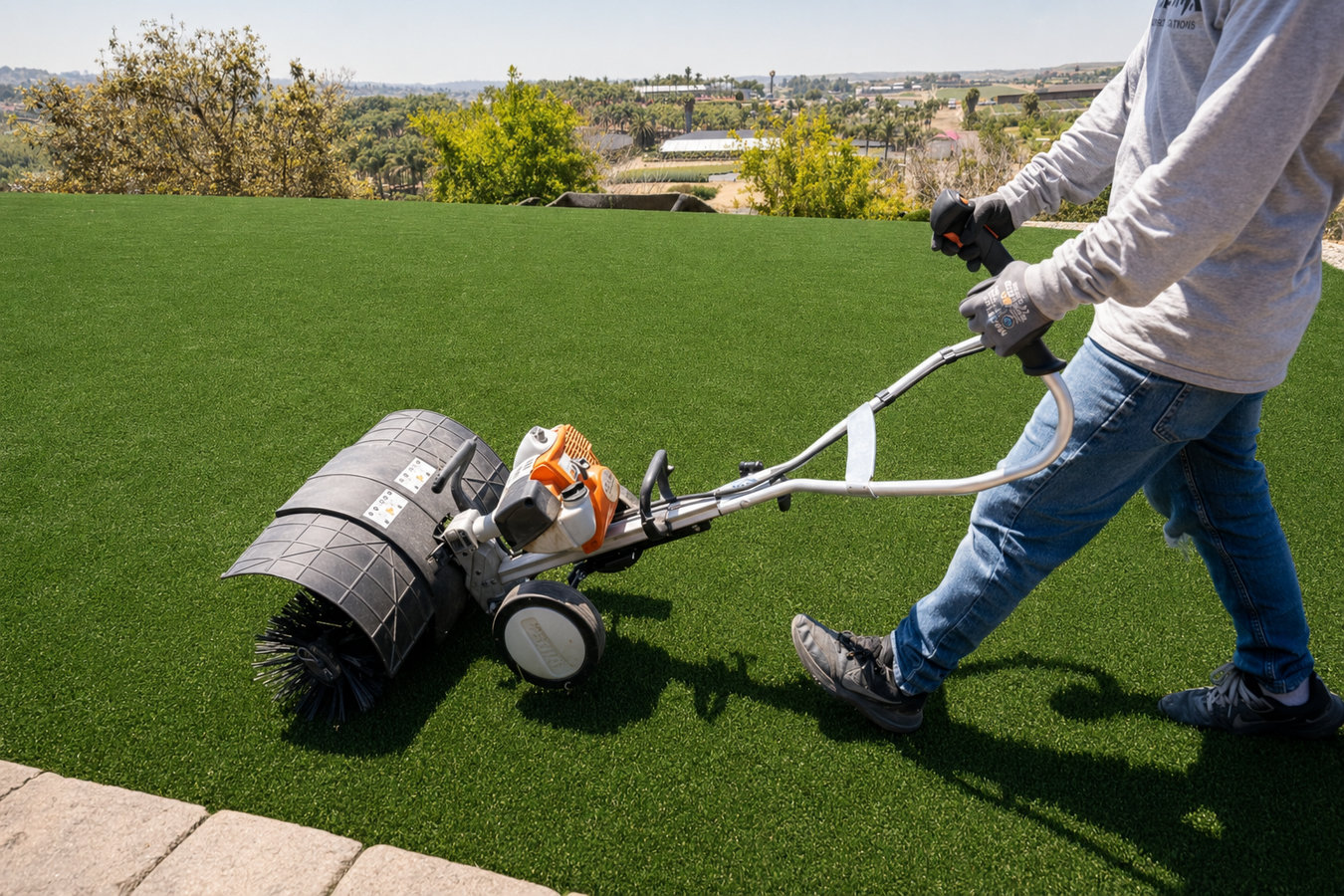 Turf maintenance services